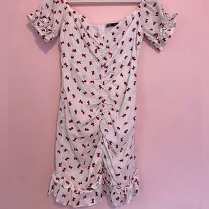 Zara cherry dress